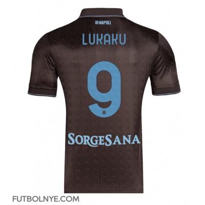Camiseta SSC Napoli Romelu Lukaku #9 Tercera Equipación 2025-26 manga corta Camiseta SSC Napoli Romelu Lukaku #9 Tercera Equipación 2025-26 manga corta